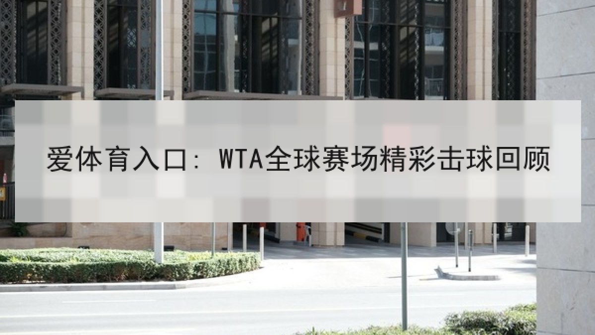 爱体育入口: WTA全球赛场精彩击球回顾